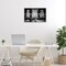 Stupell Industries Snow Leopard in Opulent Mansion Framed Giclee, design by Decent Exposures